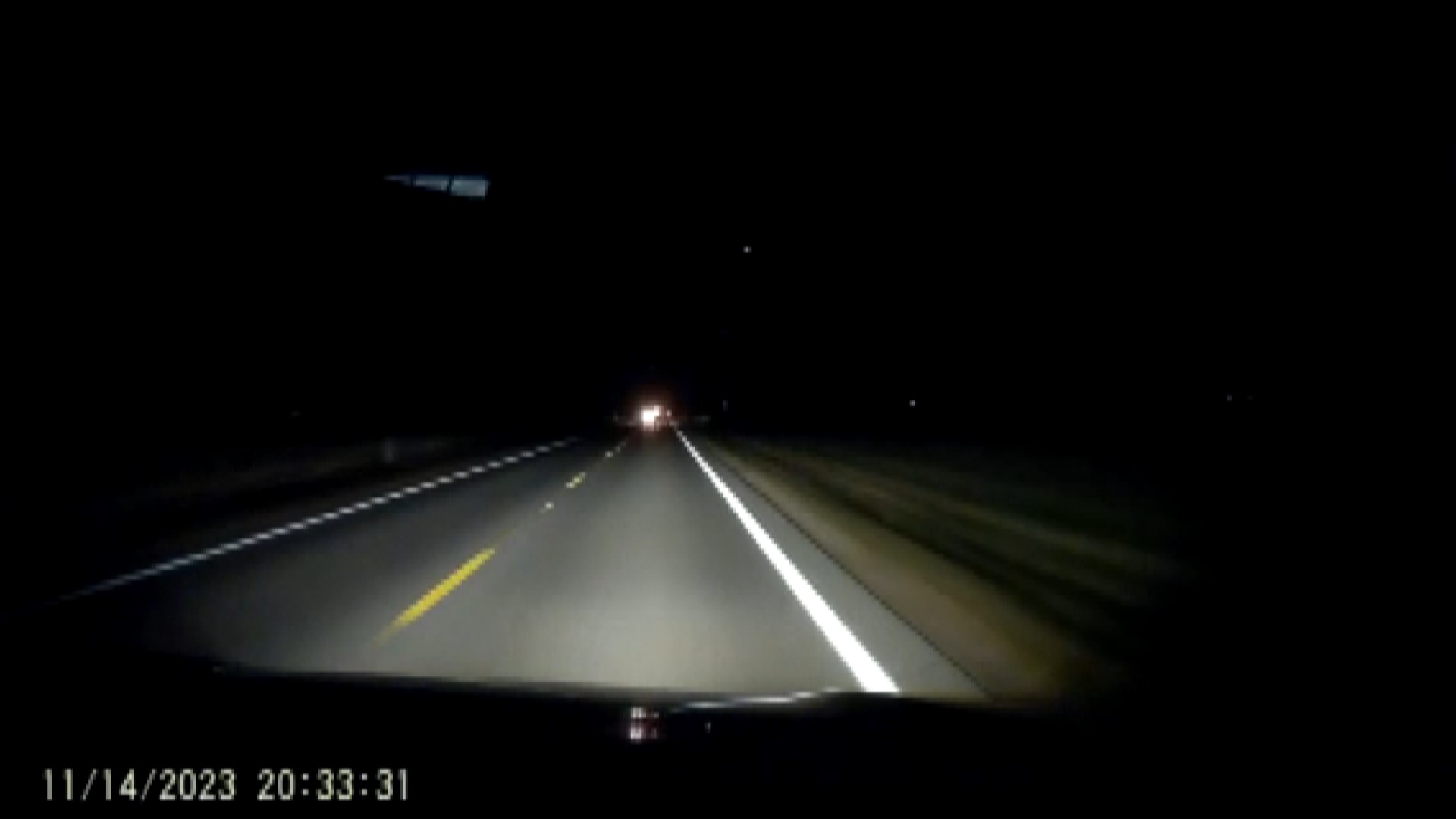 WTOL 11 viewer Steve Herber submitted this video of the fireball meteor shooting across the sky Tuesday night.