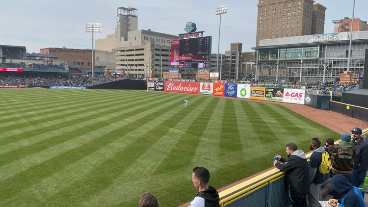 Fans flock to Fifth Third Field for 20th opening day