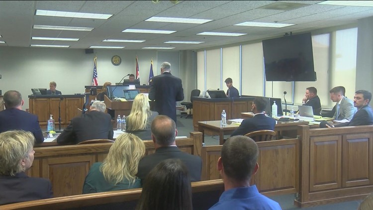 Trial of two men charged with hazing death of Stone Foltz back underway Thursday