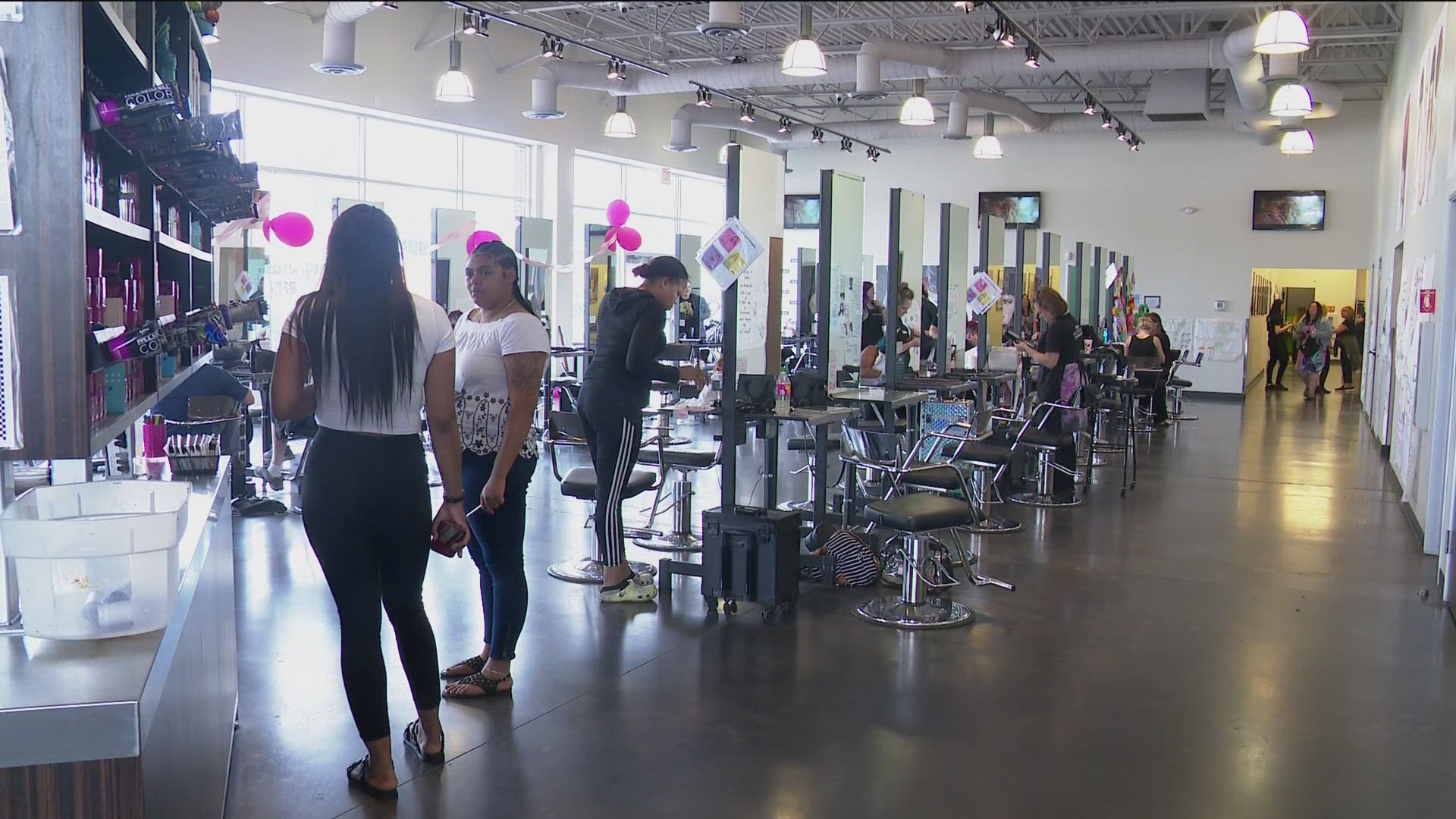 The Paul Mitchell School in Toledo is providing free services to cancer survivors, including services like manicures.