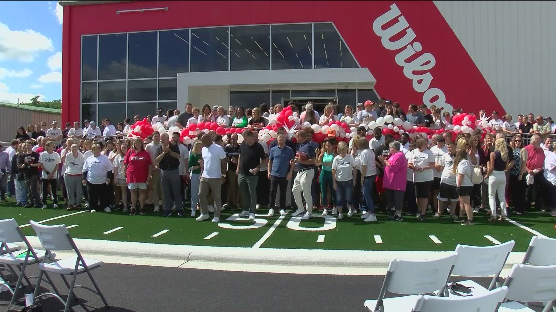 The longstanding facility in Ada, responsible for making the footballs used by the National Football League, underwent a $15M expansion and nearly doubled in size.