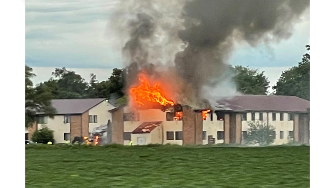 Broad Oak apartments in Weston up in flames Thursday - Vimarsana News