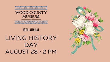 Witness a wedding-themed living history day at the Wood County Museum