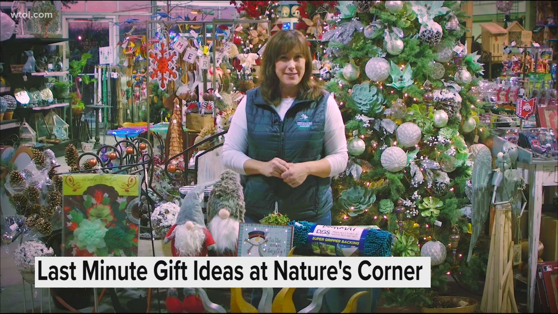 If you haven't finished all your last-minute Christmas shopping, don't worry. Jenny Amstutz gives you a look at some that might catch your eye at Nature's Corner.