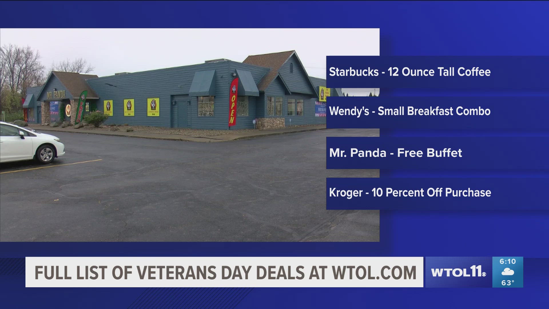 In honor of Veterans Day, there are plenty of events for the community and deals veterans and active military members can take advantage of.