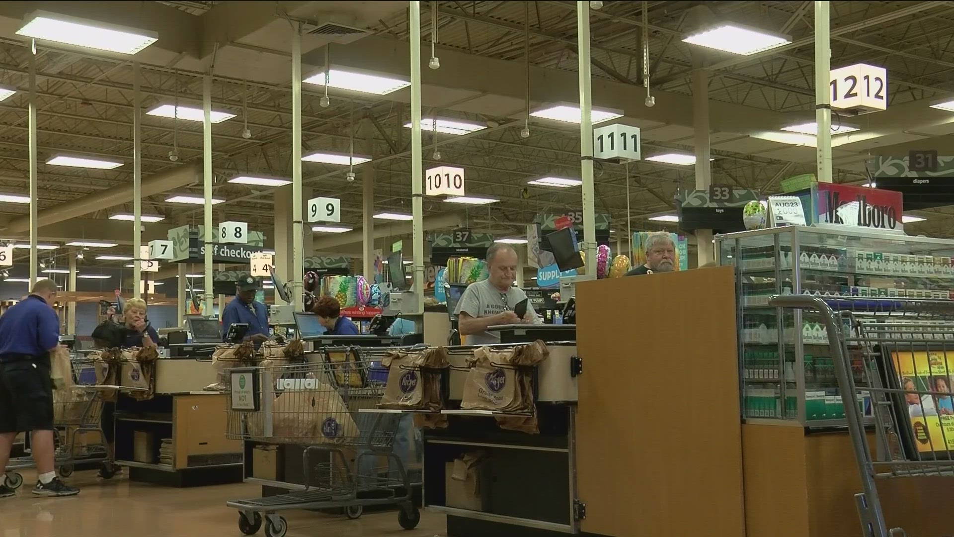 Kroger announced senior citizens will get 5 percent off purchases Wednesday. The grocery chain said it wants to help senior citizens get through the holidays.