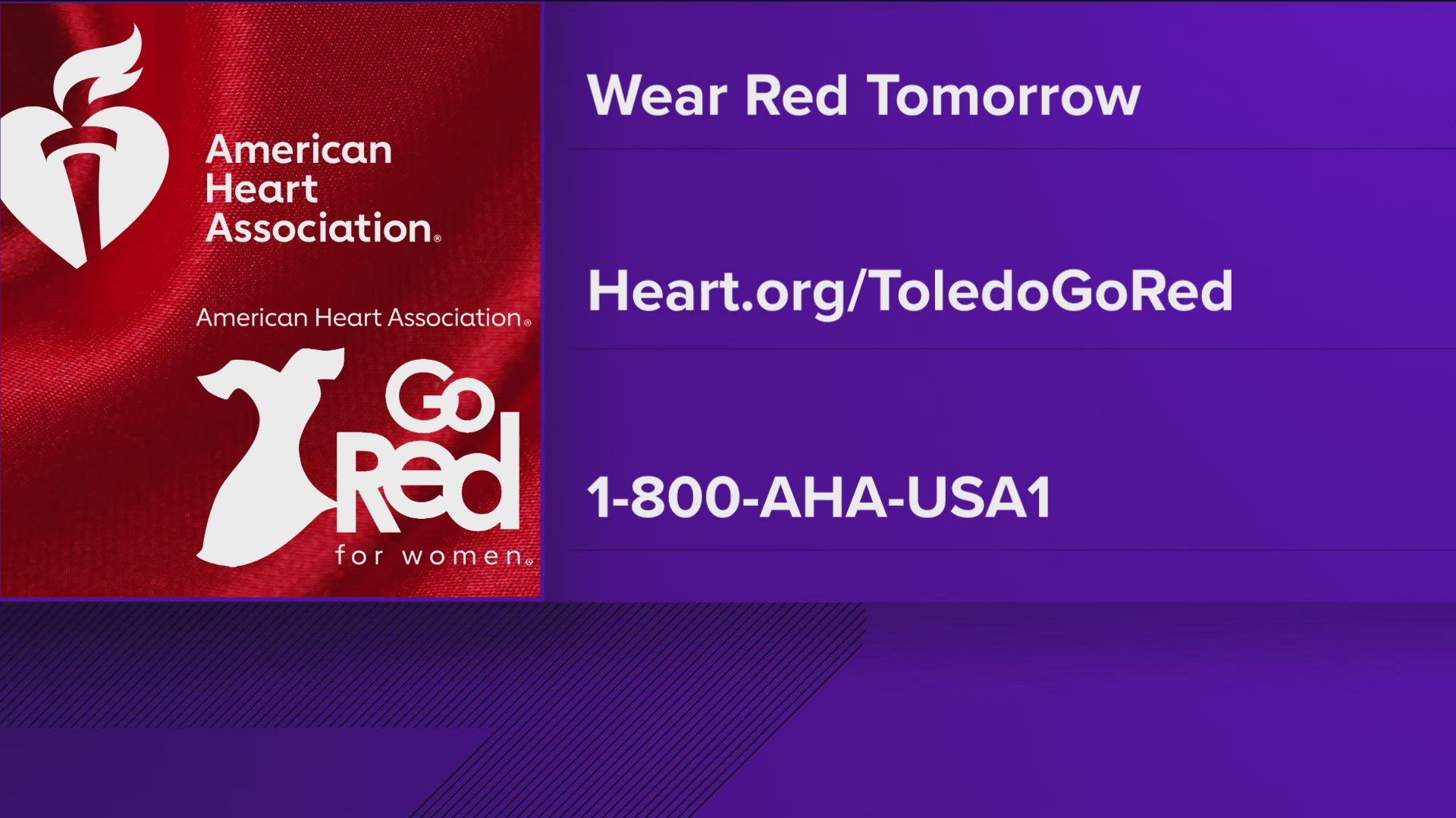 National Wear Red Day is Friday: Go Red for Women to raise awareness ...