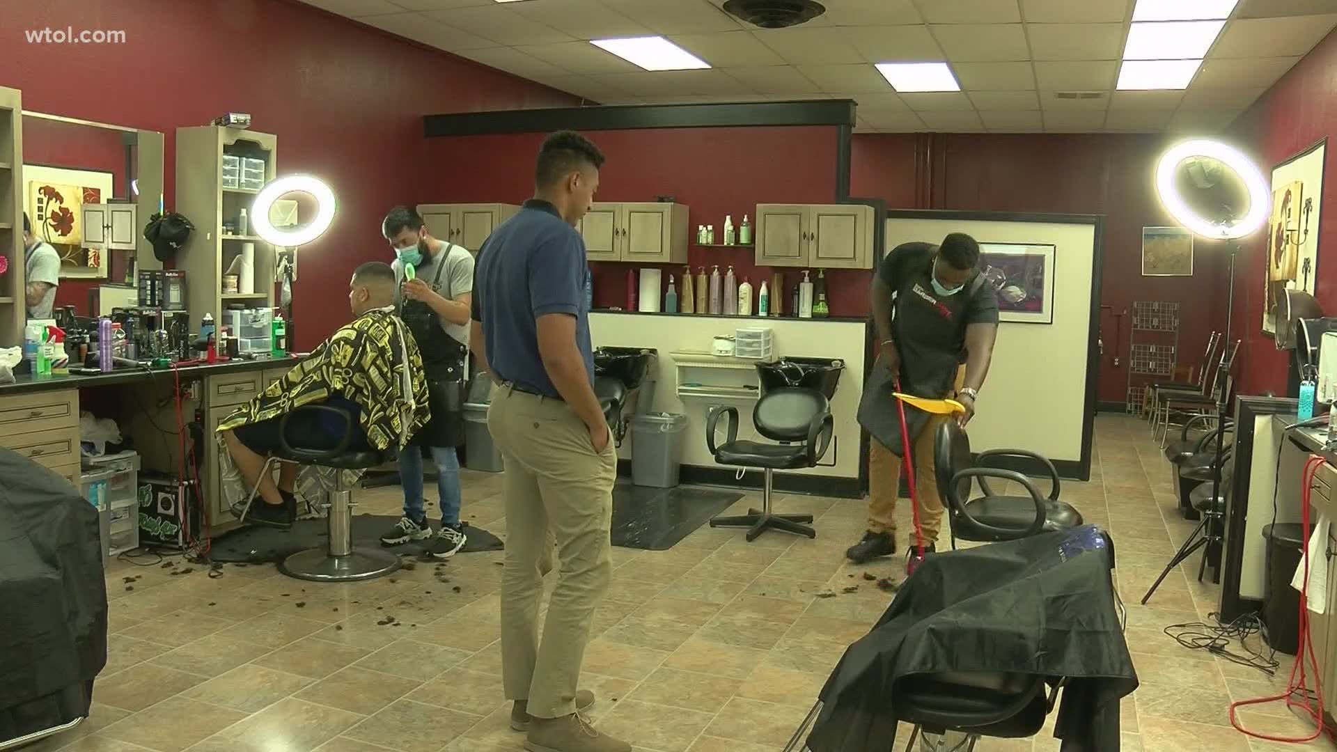 Damare Johnson is blazing a trail in Bowling Green as the first black-owned barbershop