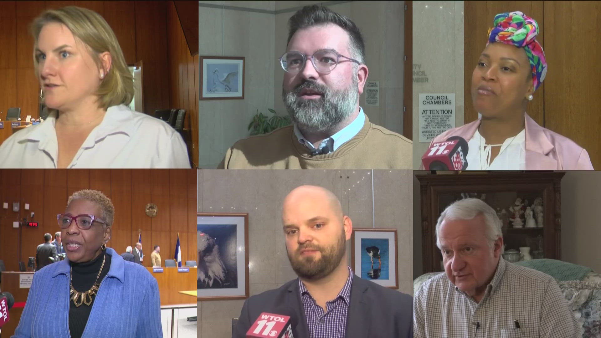 The mayoral candidates are Harold Harris, Roberto Torres and current mayor Wade Kapszukiewicz.