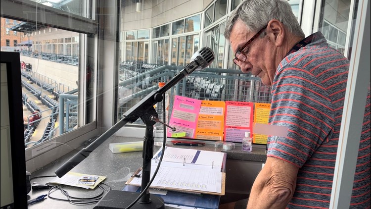 'I've been so fortunate' | Longtime PA announcer Bobb Vergiels calls 4,000th game