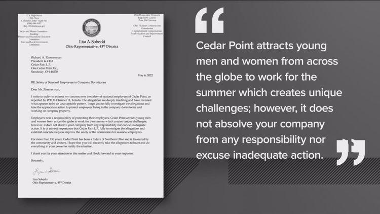 Elected officials express shock over Cedar Point sexual assault revelations