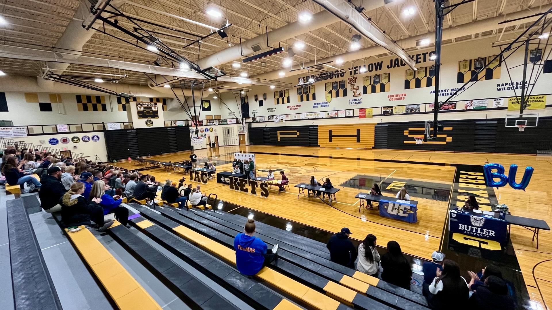 Toledo-area seniors seal college commitments on early signing day ...