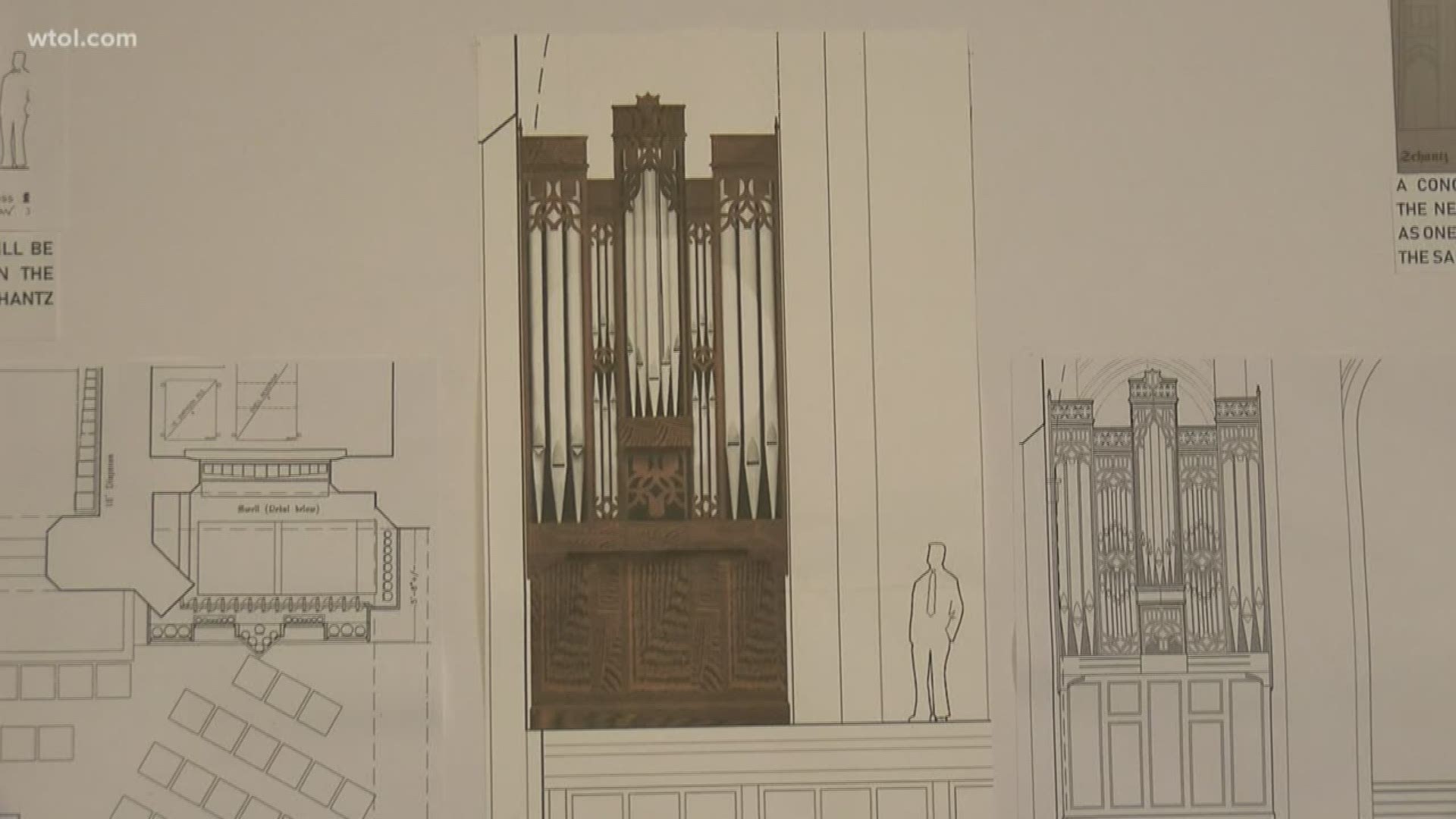 The project to renovate the 1935 instrument started with a fundraiser 10 years ago.