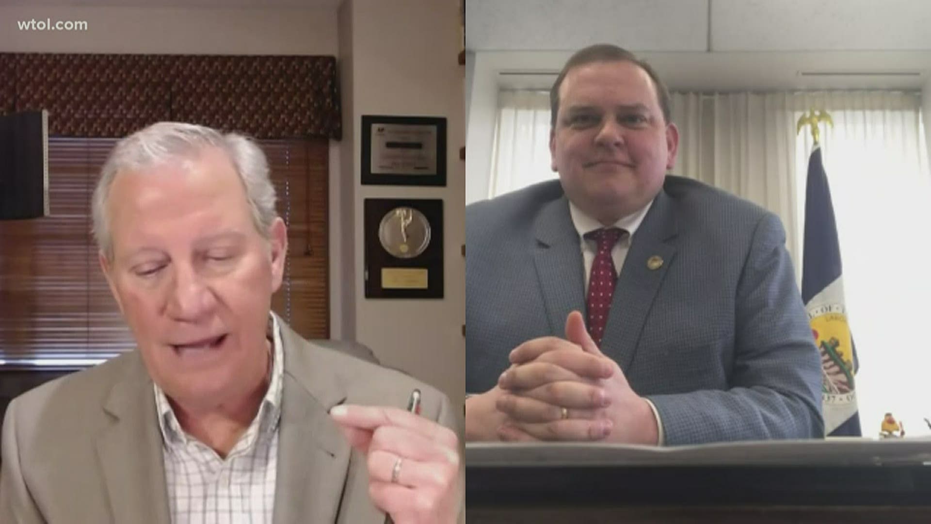 Toledo Mayor Wade Kapszukiewicz talks to Jerry Anderson via Skype on the defeat of Issue 1, which would raise taxes, and the coronavirus pandemic.