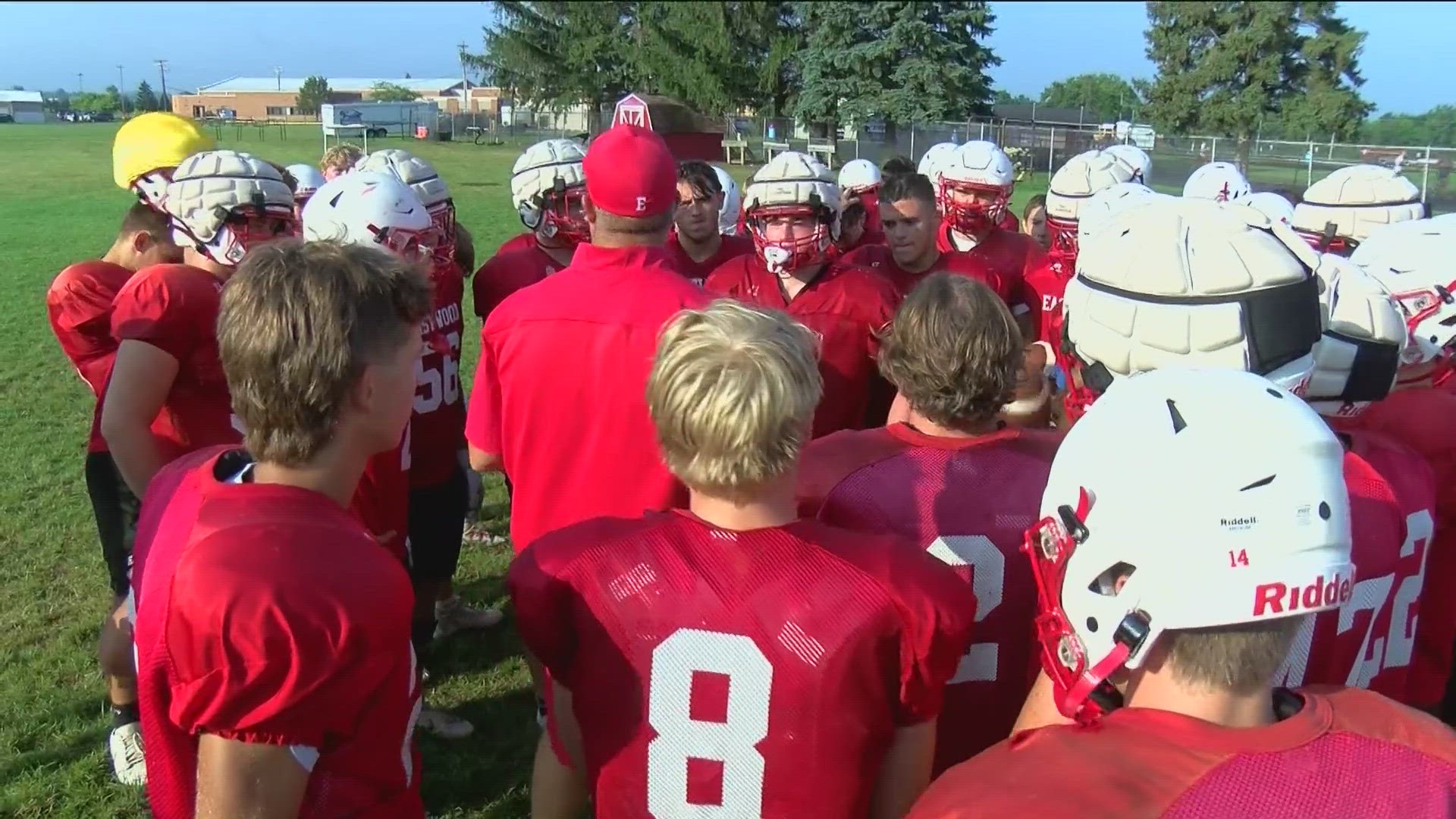 Sam Cotterman begins his tenure at home next Friday night with the Eagles hosting Ottawa-Glandorf to kick off the season.