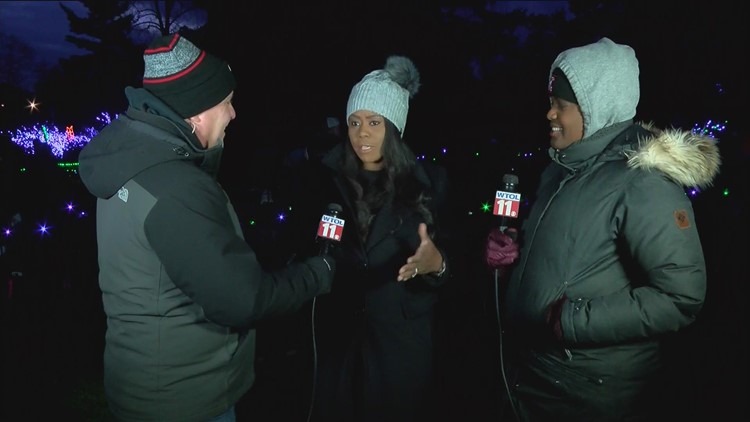 Toledo Zoo Chief of Staff and Senior VP Shayla Bell Moriarty talks about the annual lights display