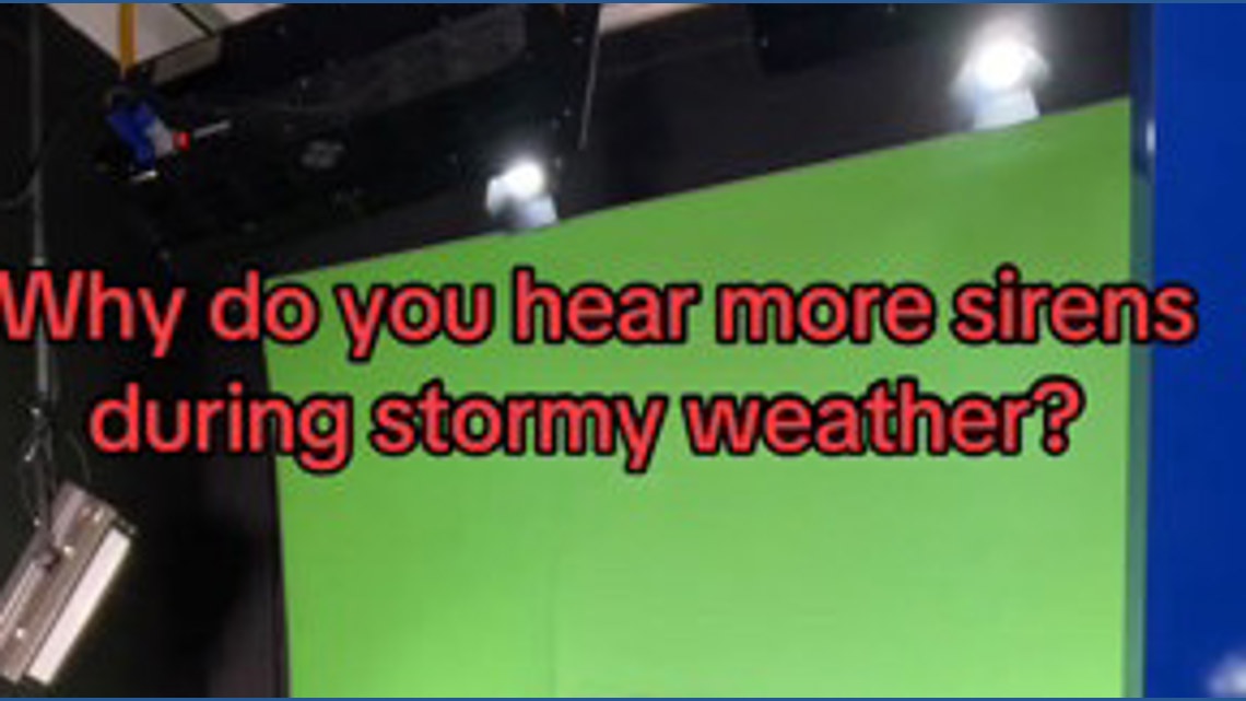 Why do you hear more police and fire sirens during stormy weather ...
