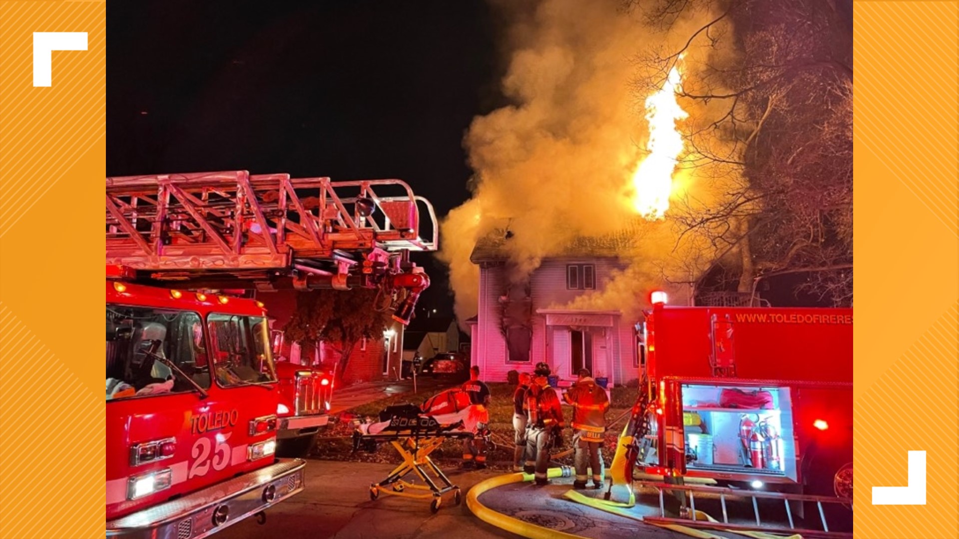 Central Toledo house fire | wtol.com