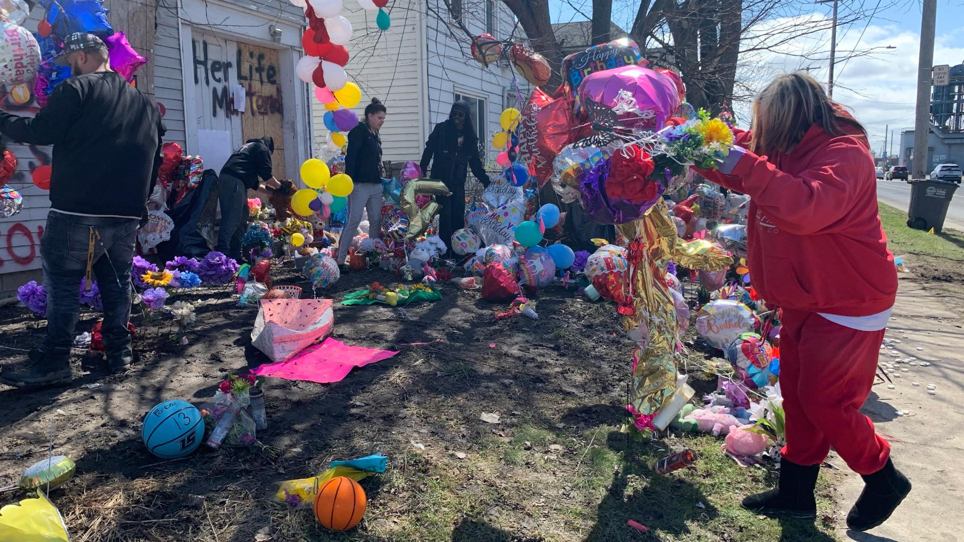 Community moving Kei'Mani Latigue memorial from property where she was ...