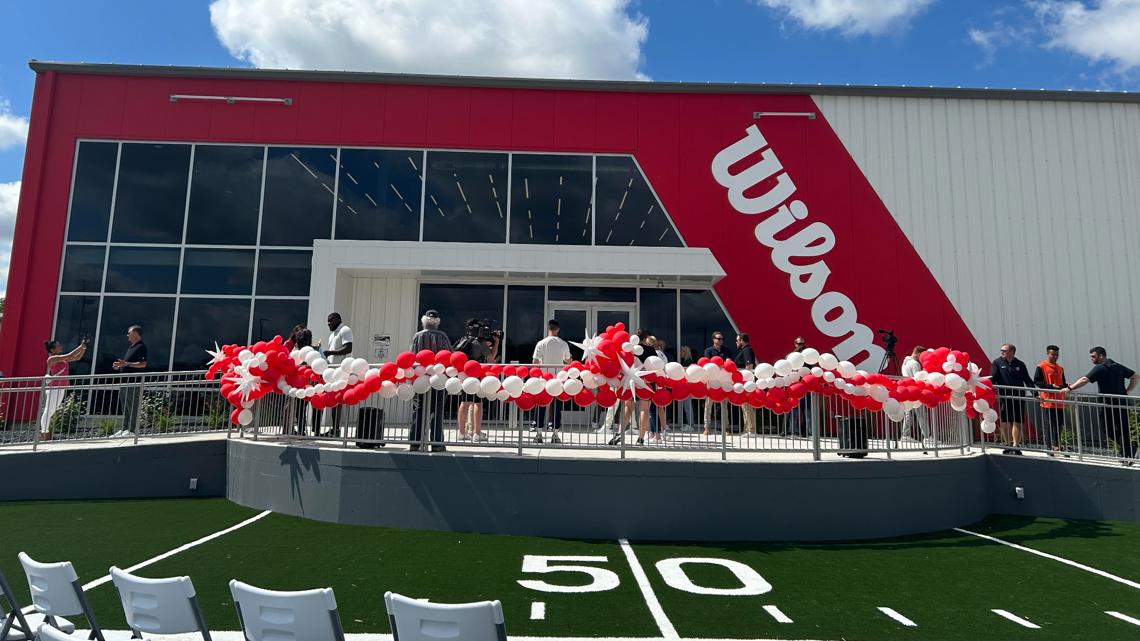 Wilson Football Factory Unveils Expanded Facility In Ada, Ohio | Wtol.com