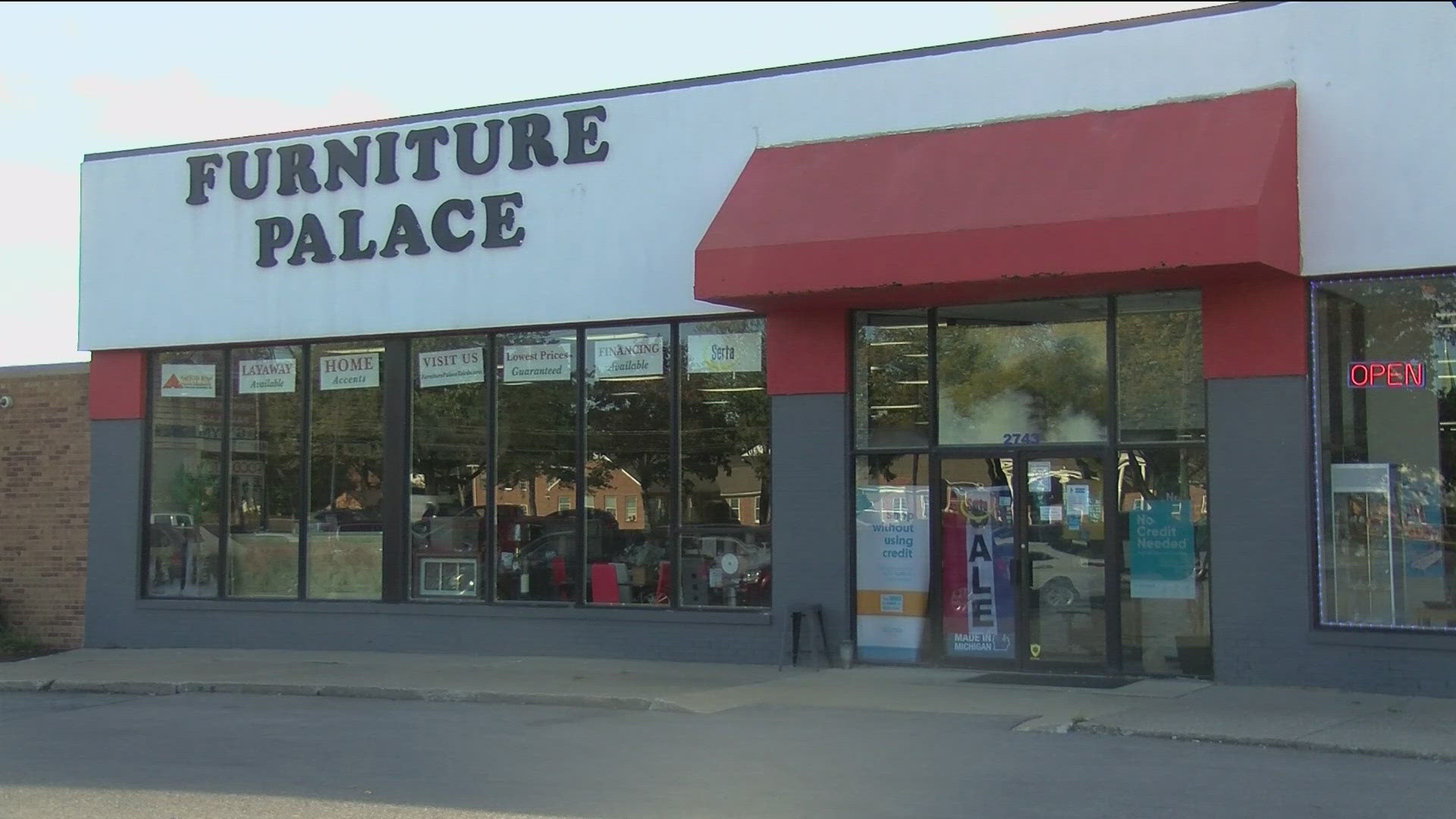 The owner of Furniture Palce says he's been making donations to the departments for years now.