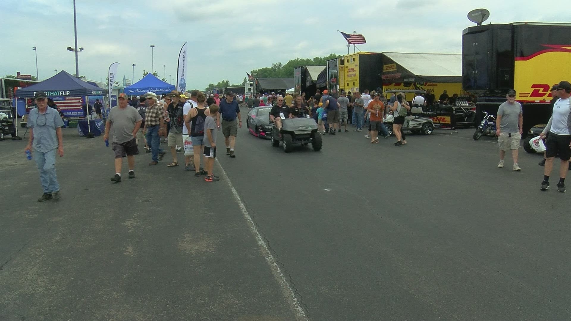 Fans came out in droves to hear the roaring engines after last year's NHRA event in Norwalk was canceled due to COVID-19.