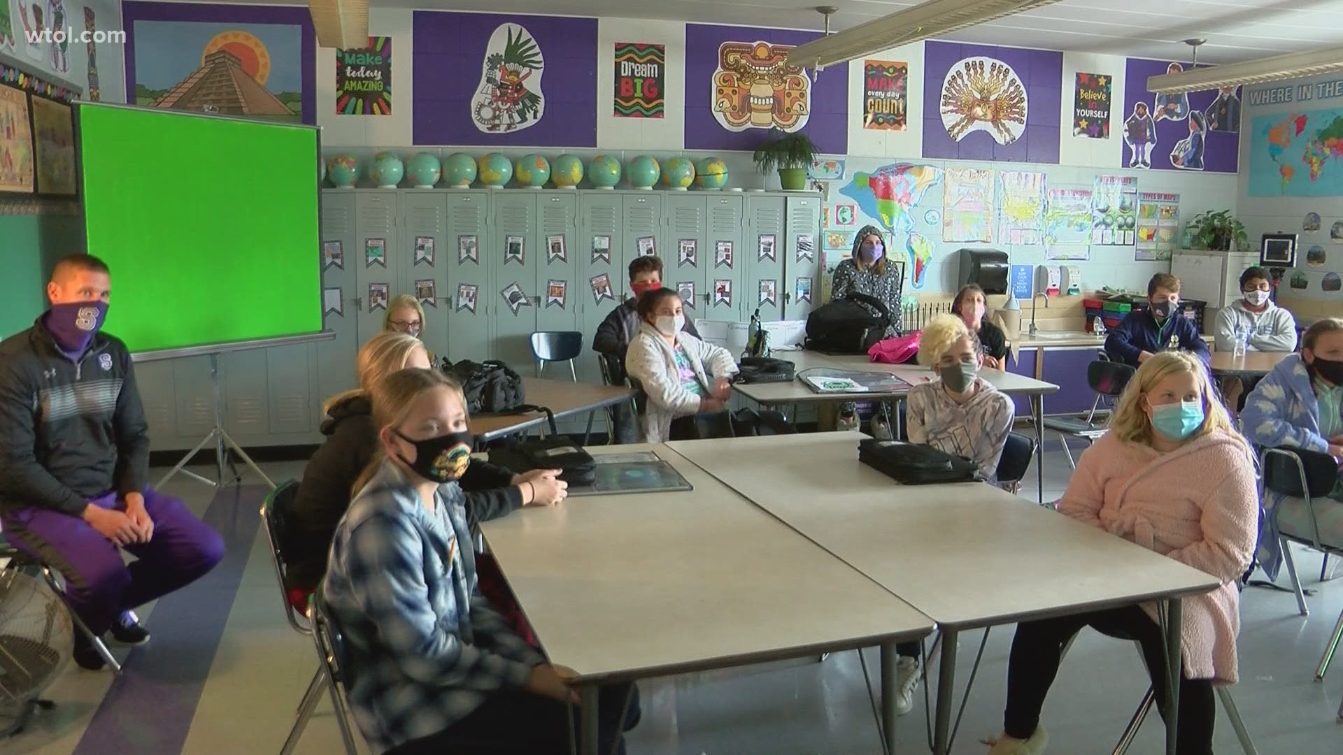 SMS News is a new class being offered at Swanton Middle School. Students were asked what they'd like to learn about and enough said journalism to make it a reality.