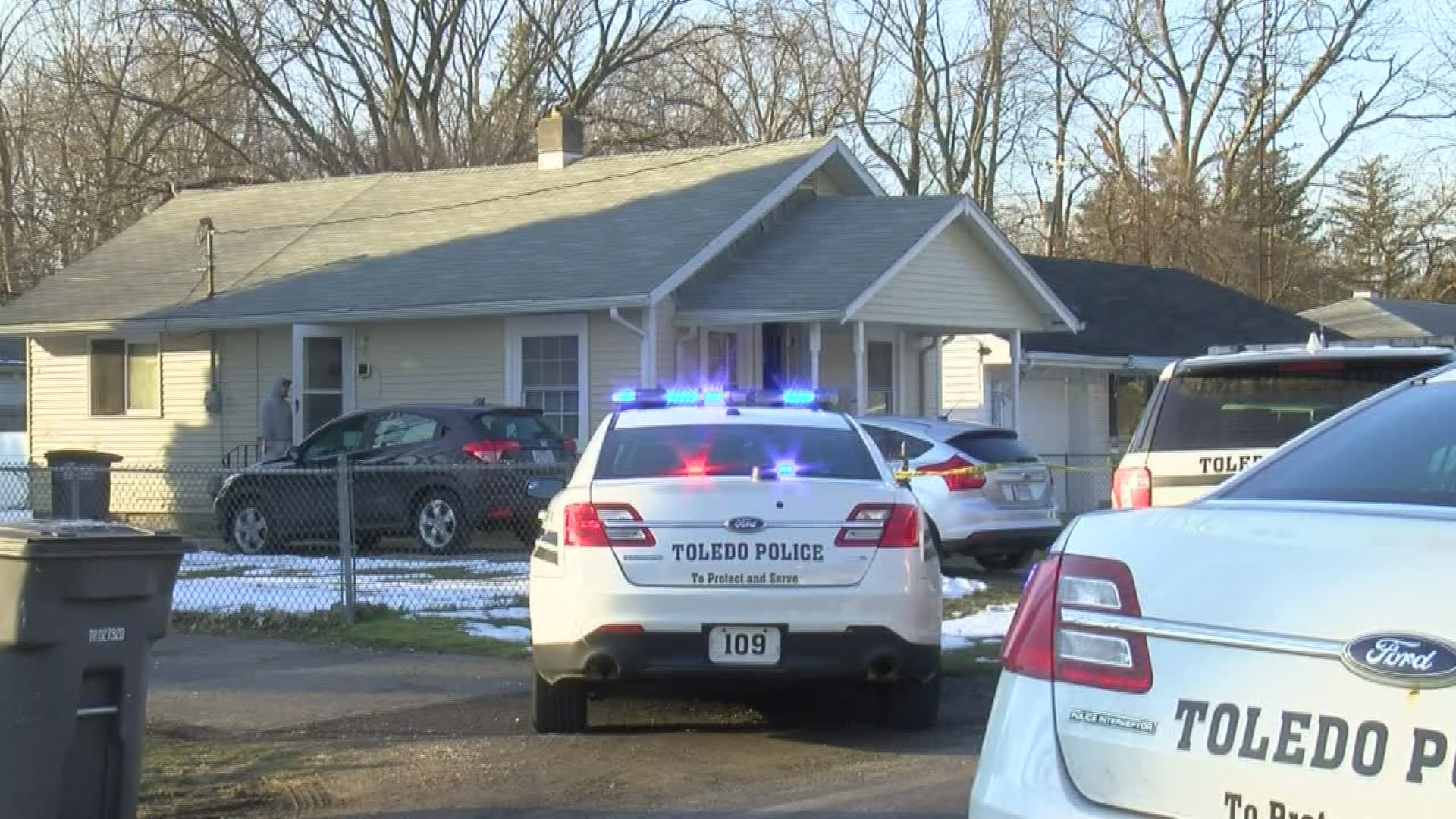 A teenage male was shot in west Toledo Sunday afternoon. Police say a person was seen running from the scene following the incident.