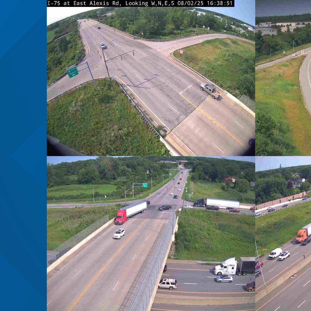 I-75 northbound reopens near Alexis Road after semi truck crash | wtol.com
