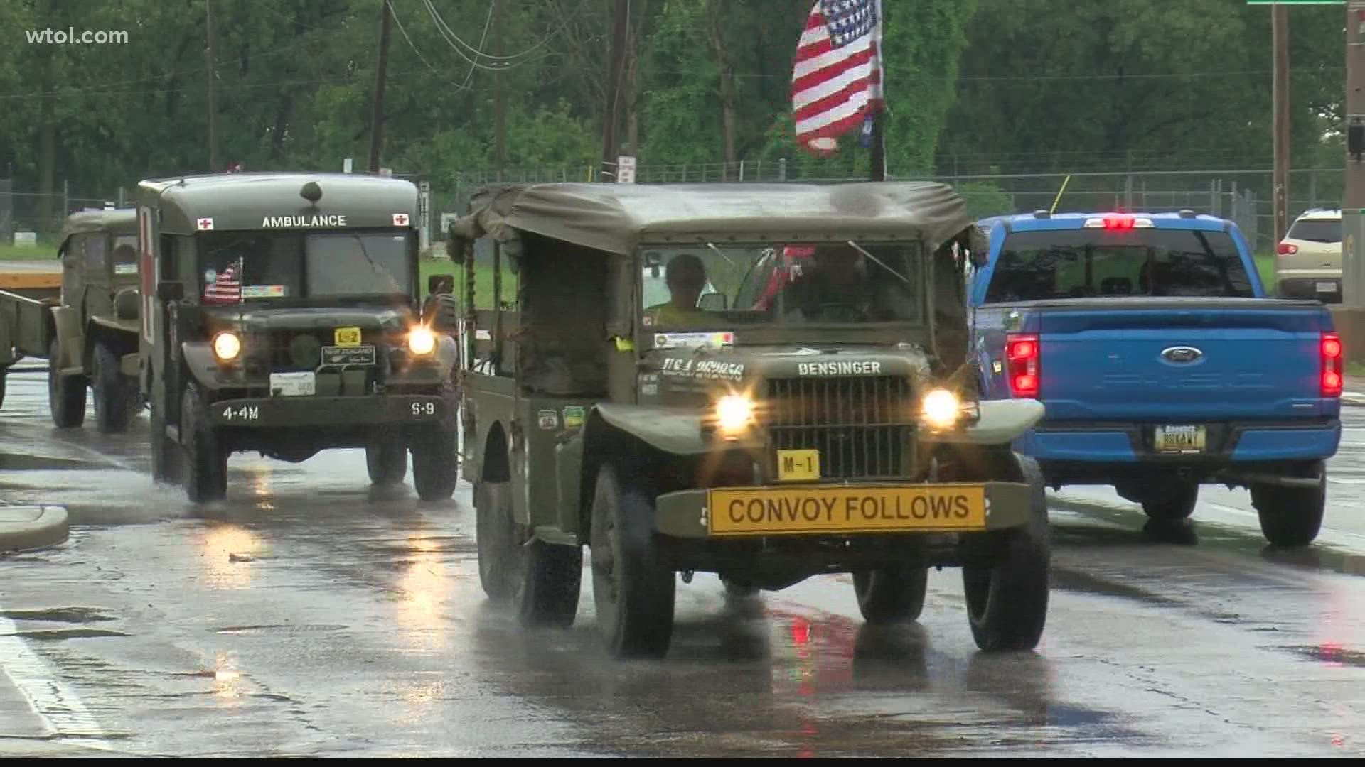 The Yellowstone Trail Convoy is part of a trip spanning from Aberdeen, South Dakota, to Conneaut, Ohio.