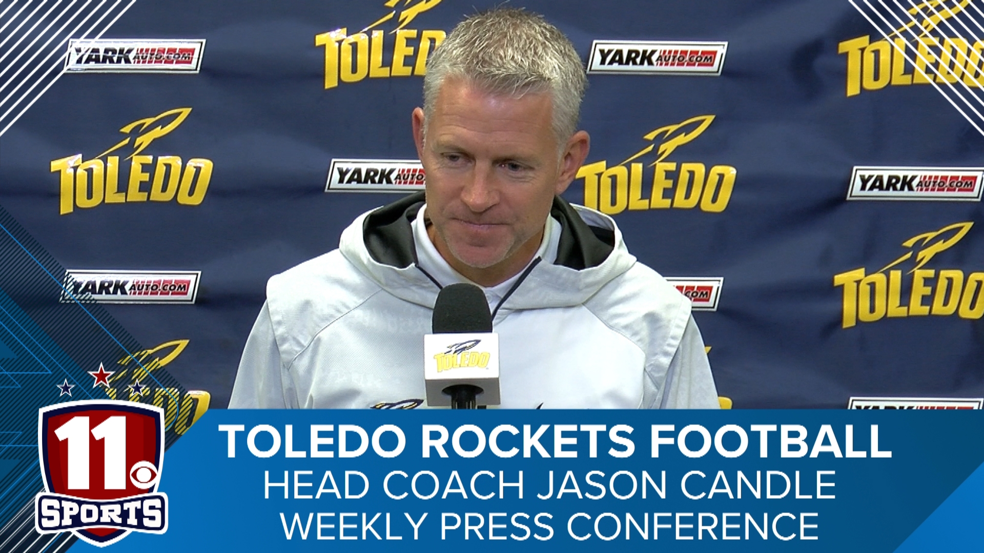 Toledo is coming off a loss to BGSU in the Battle of I-75. The Rockets will look to rebound Saturday against Eastern Michigan at noon.