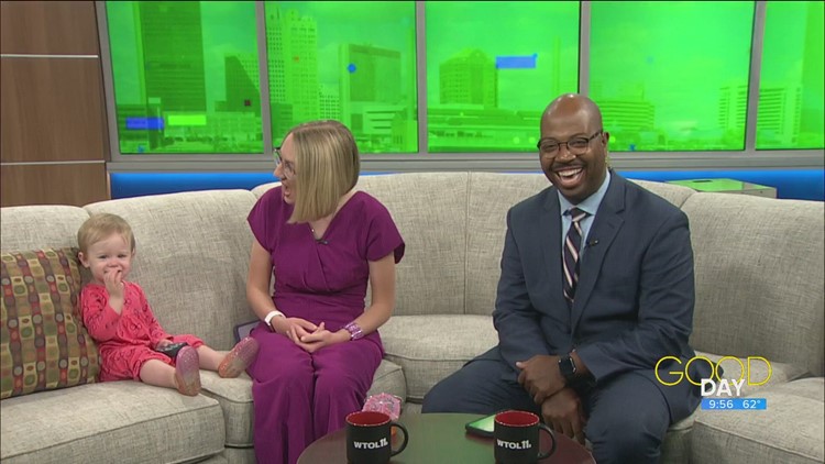 Baby Claire joins Good Day!