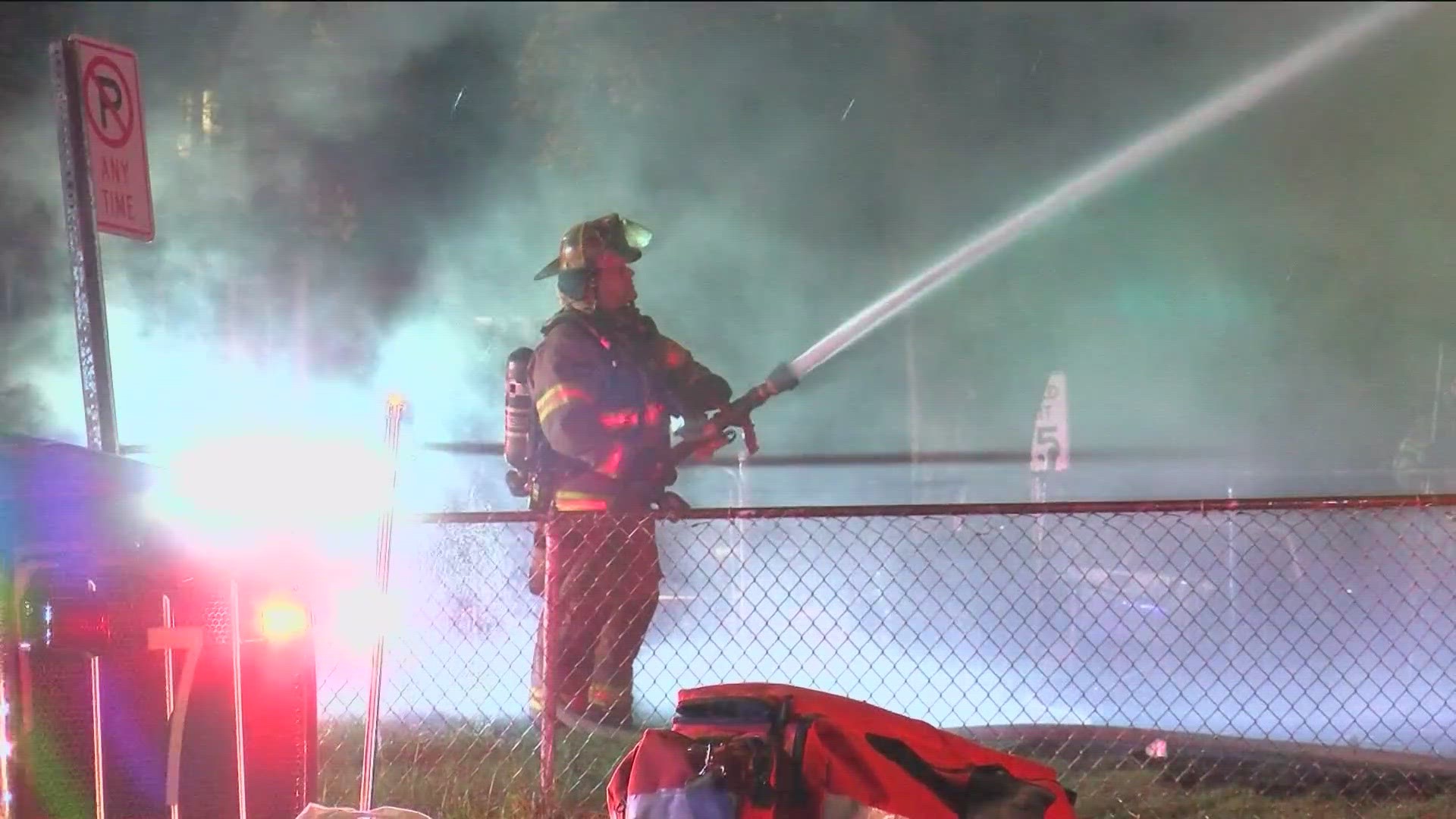 Firefighters at the scene told WTOL 11 the fire appears to be accidental and most likely started somewhere in the front of the home before it spread inside.