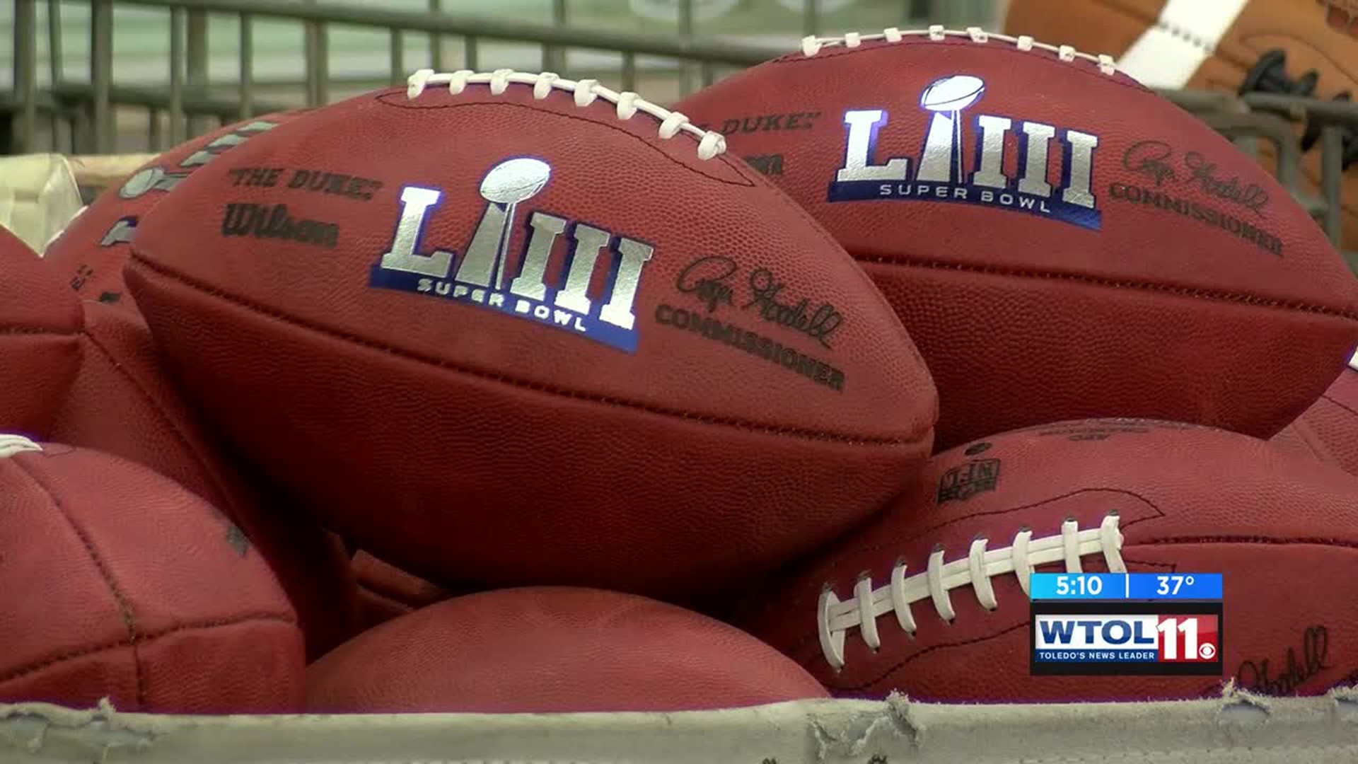 Super Bowl footballs are made at Wilson factory in Ada, Ohio