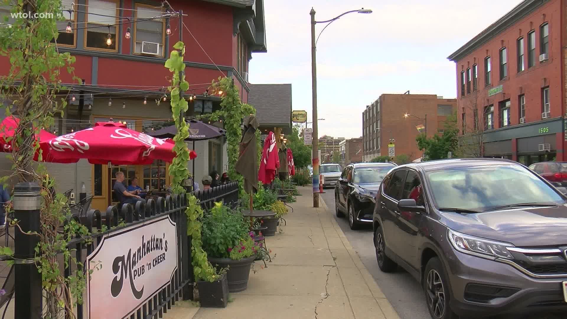 Toledo businesses fear colder temperatures will close down their patio area; asking elected officials to extend their alcohol drinking hours.