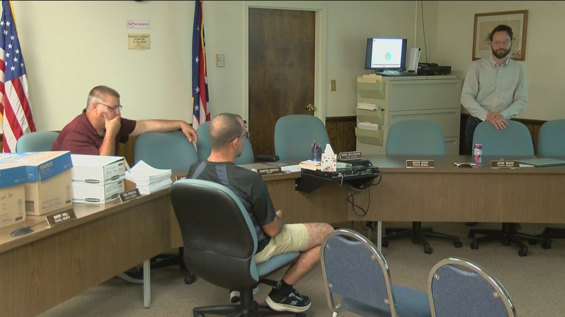 The money would be used to fund police and street repairs, according to village Mayor Quinton Babcock.