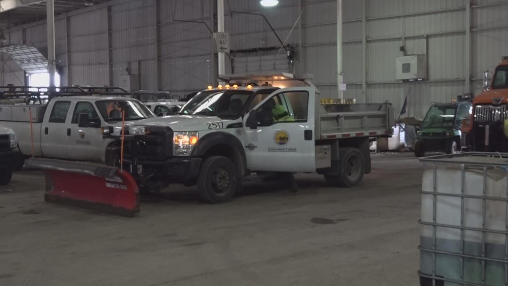 Crews Gear Up As Major Winter Storm To Impact Travel On The Ground And