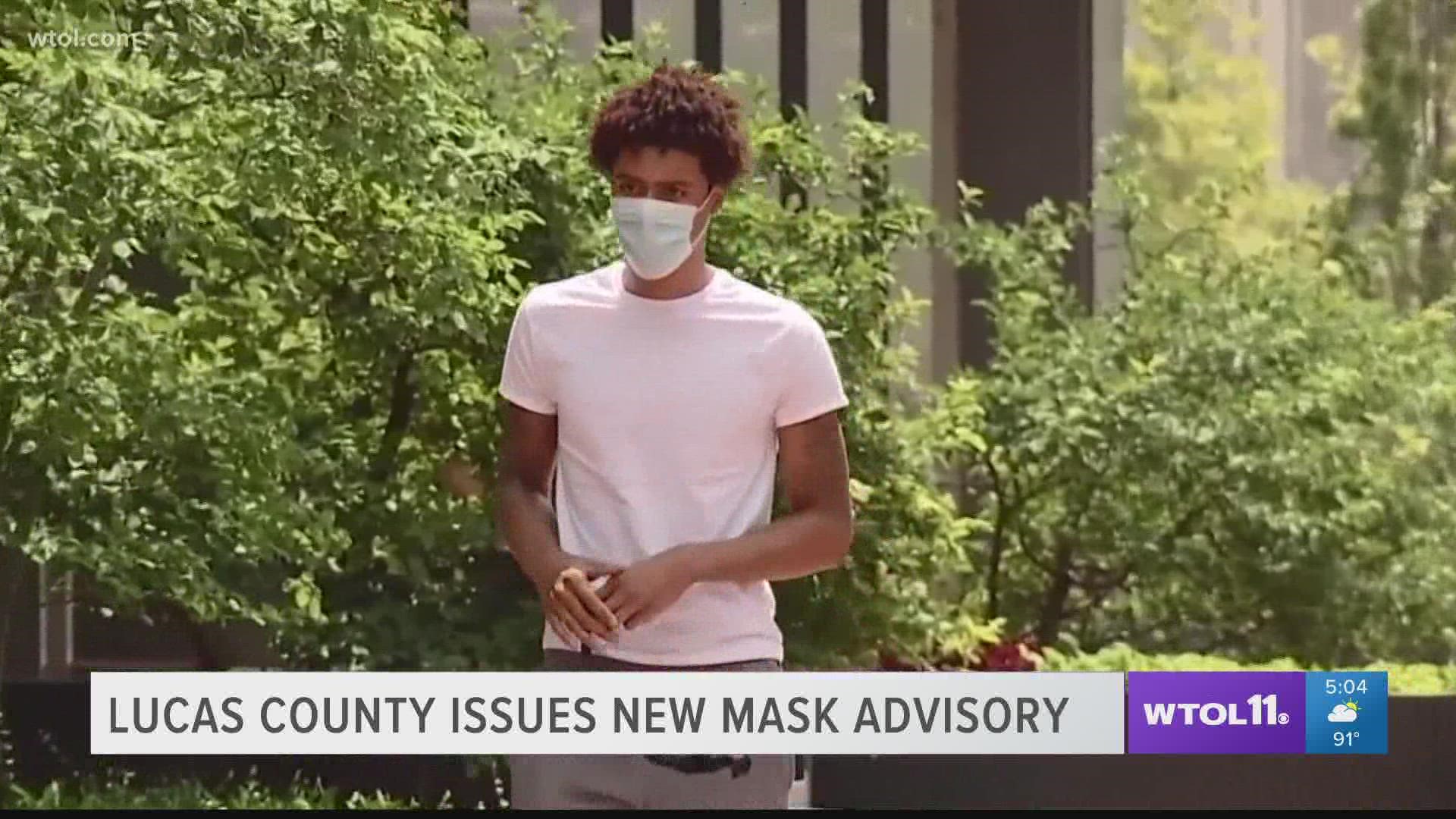 The health department recommends that everyone should wear a mask indoors and at crowded outdoor events, regardless of vaccination status.
