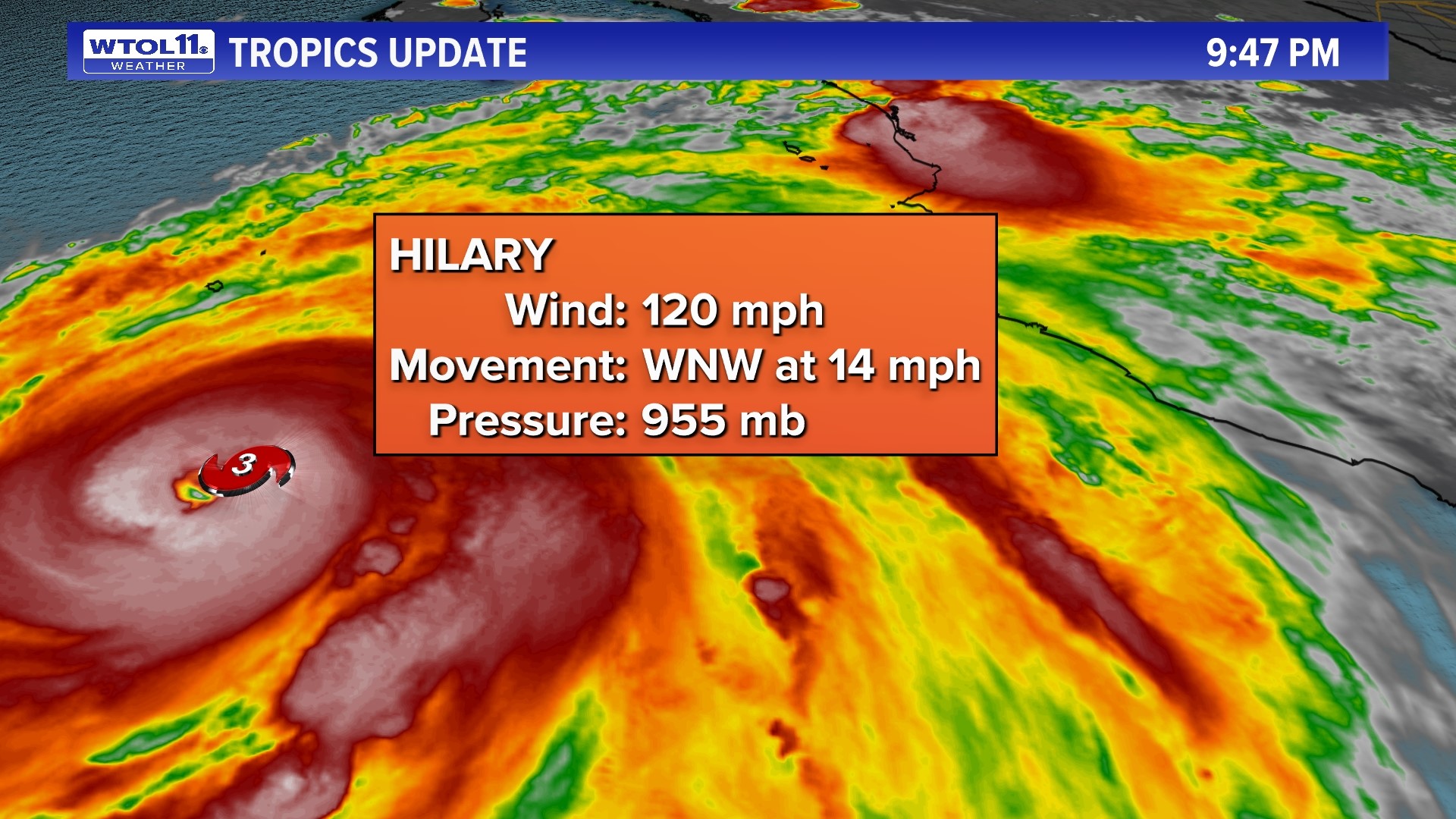 Hurricane Hilary and tropics update Climate Friday