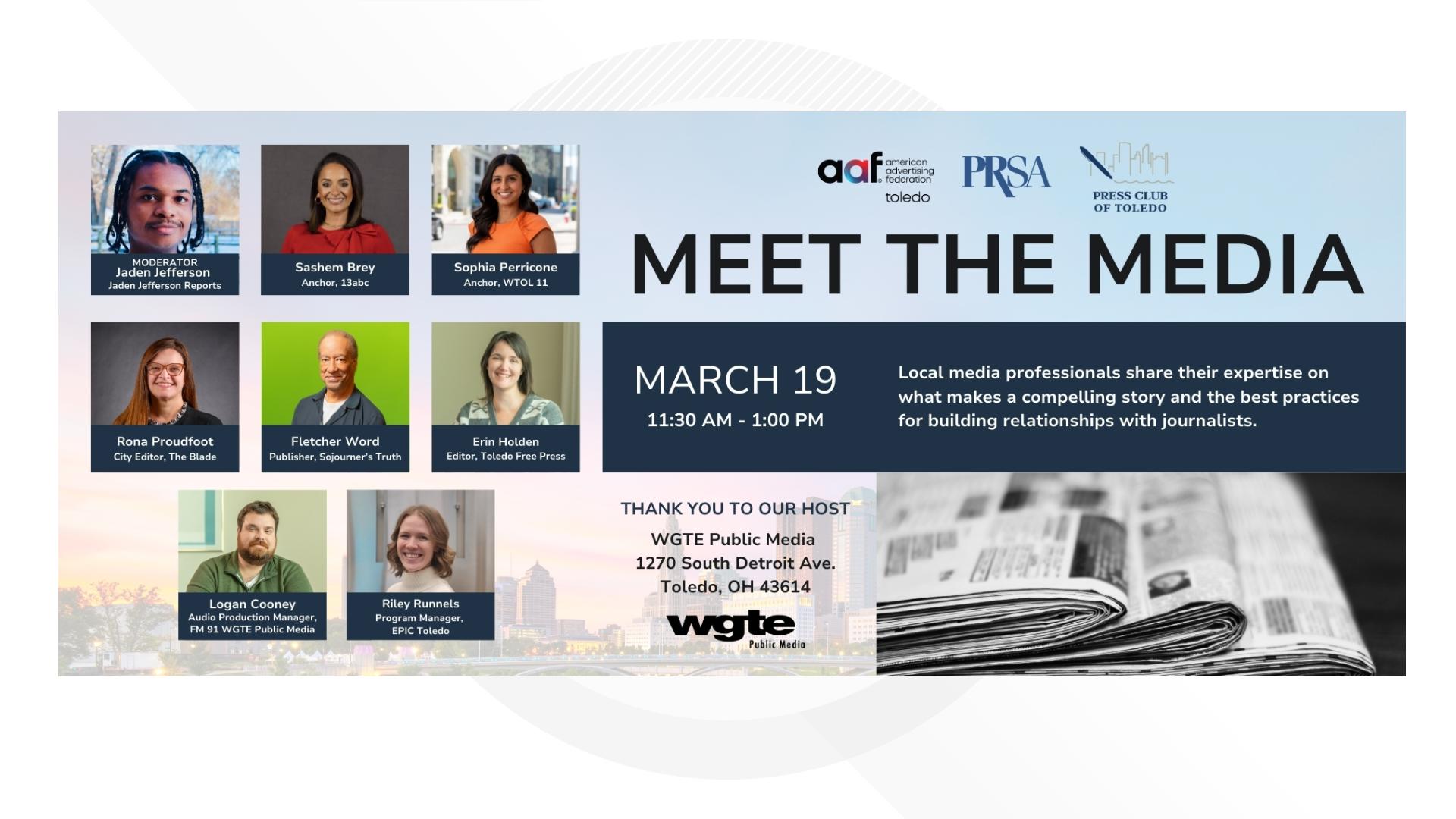 Journalists, communication pros to gather for ‘Meet the Media’ panel ...