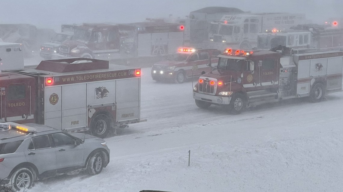 46 Car Pileup Four Dead And Multiple Injured On Ohio Turnpike