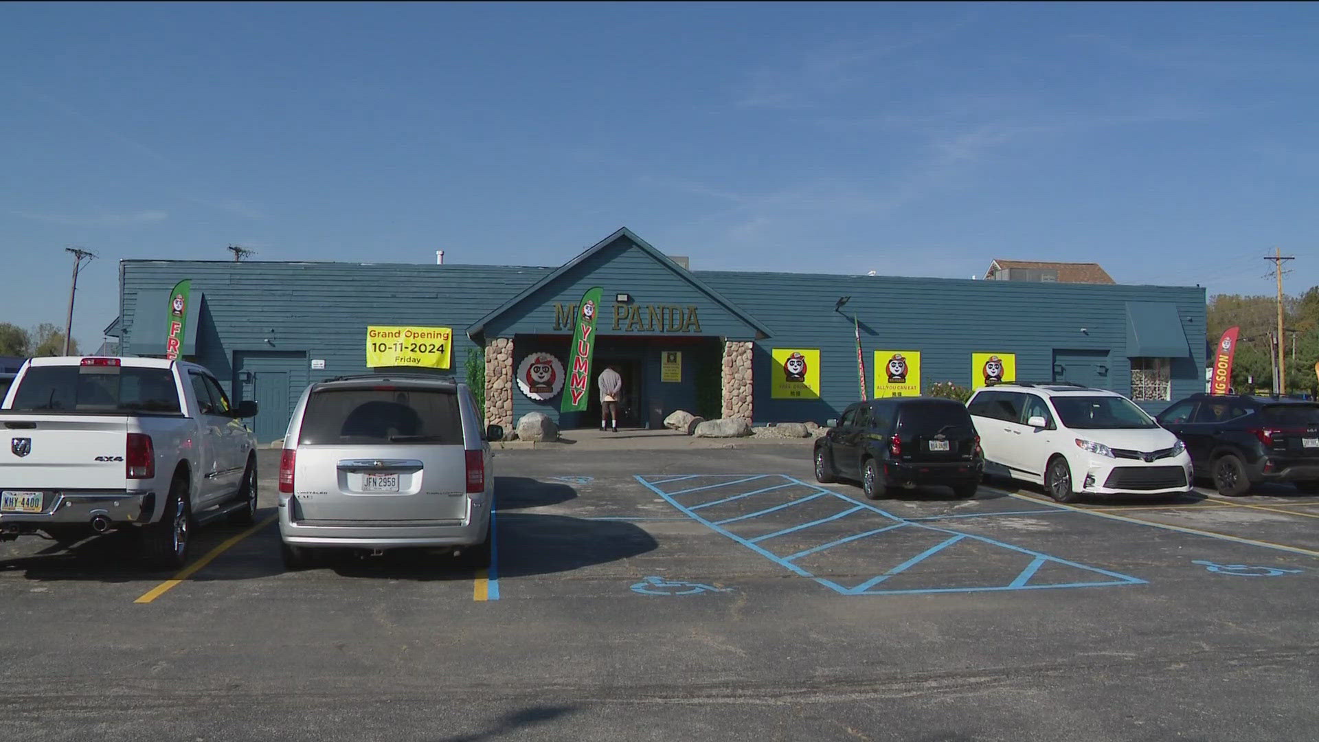 Mr. Panda held its grand opening on Friday. It used to be called Happy Rose Buffet and closed during the pandemic.