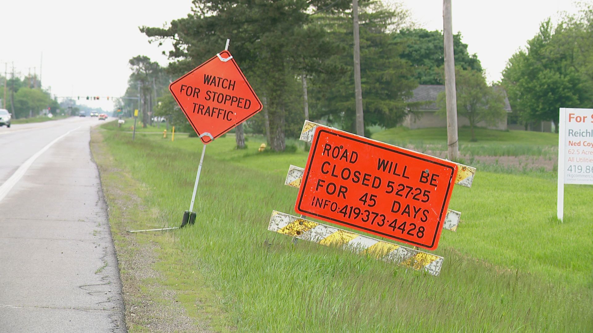 Judy King is among several township residents unhappy about the road closure, not long after the construction on Lime City Road wrapped up.