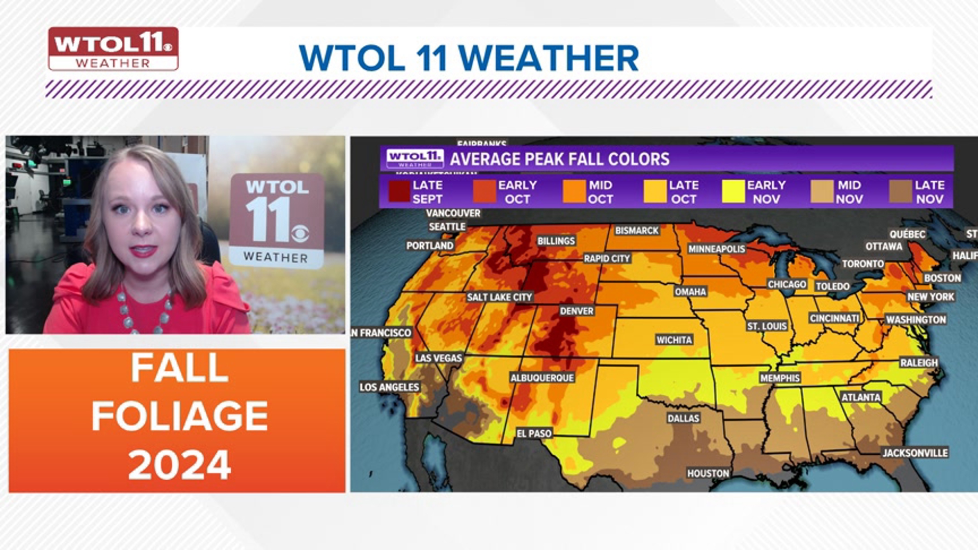 With the start of meteorological fall, leaves are already beginning to change color in some places. So when can you expect fall foliage near you? Here's a look.