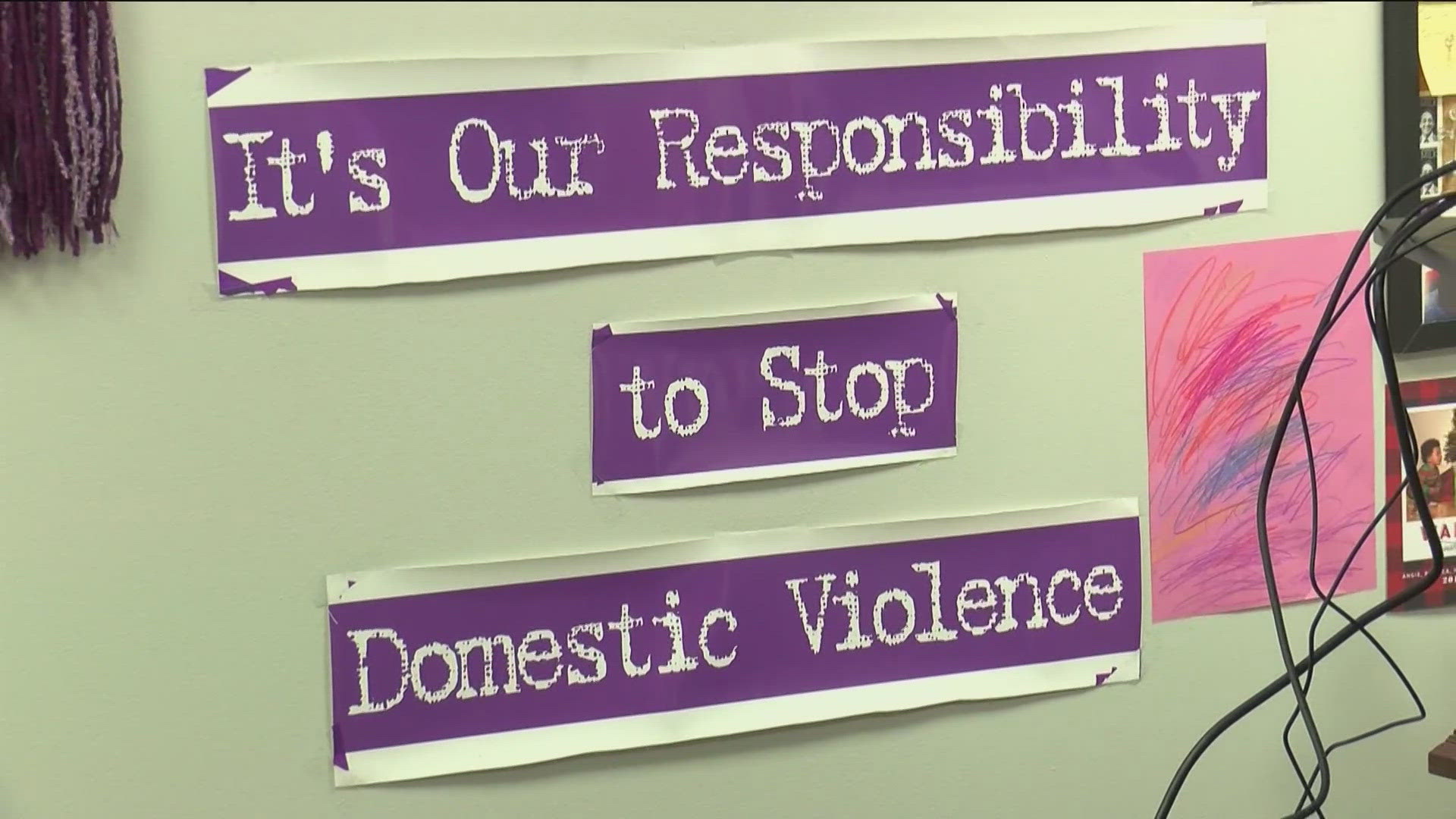 Advocates say that the increased stress of the holidays is part of the reason why domestic violence becomes more common in November and December.