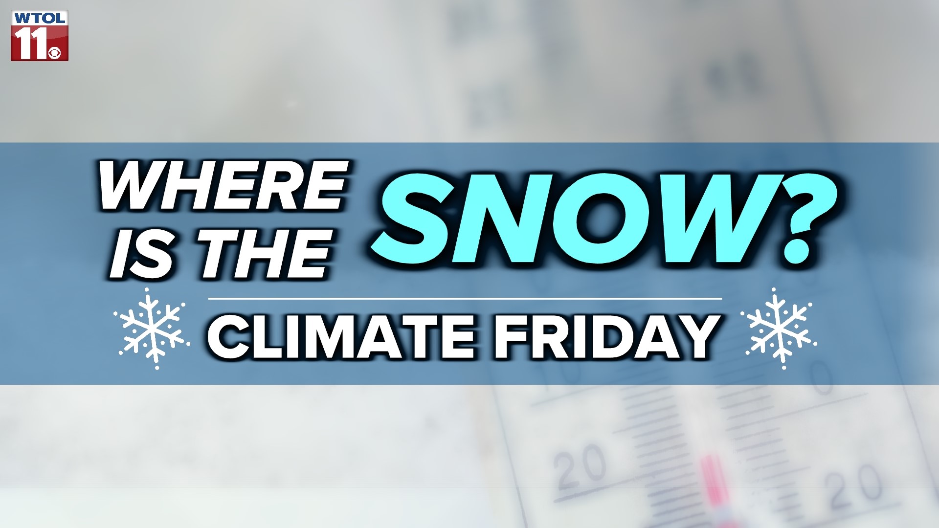 WTOL 11 Meteorologist John Burchfield looks at data from a rainy, but not snowy month.
