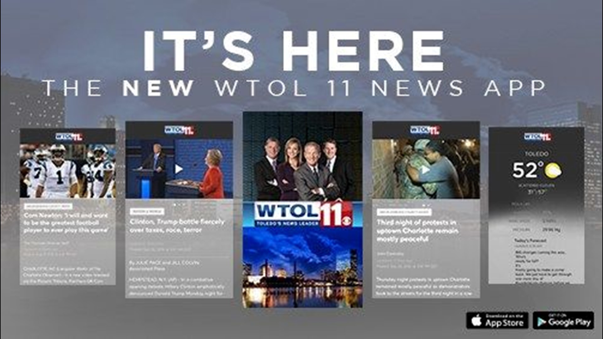 Update the new WTOL 11 News app