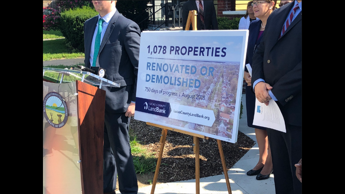 Lucas Co. land bank ahead of schedule to renovate or demolish 1,500