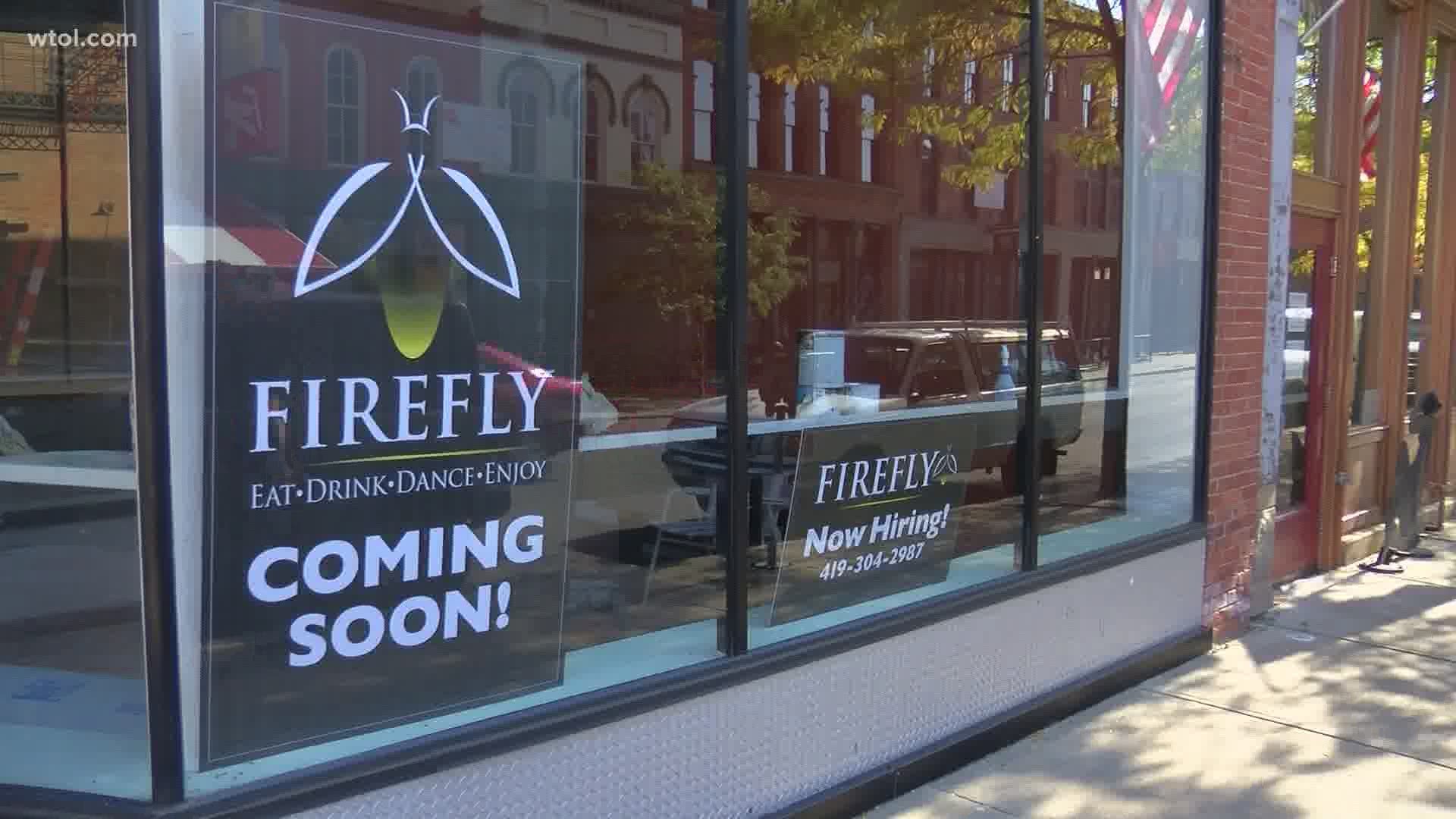 Firefly is set to open in Hensville on Nov. 20. The owners hope the return of the Walleye in January will bring more people back out.