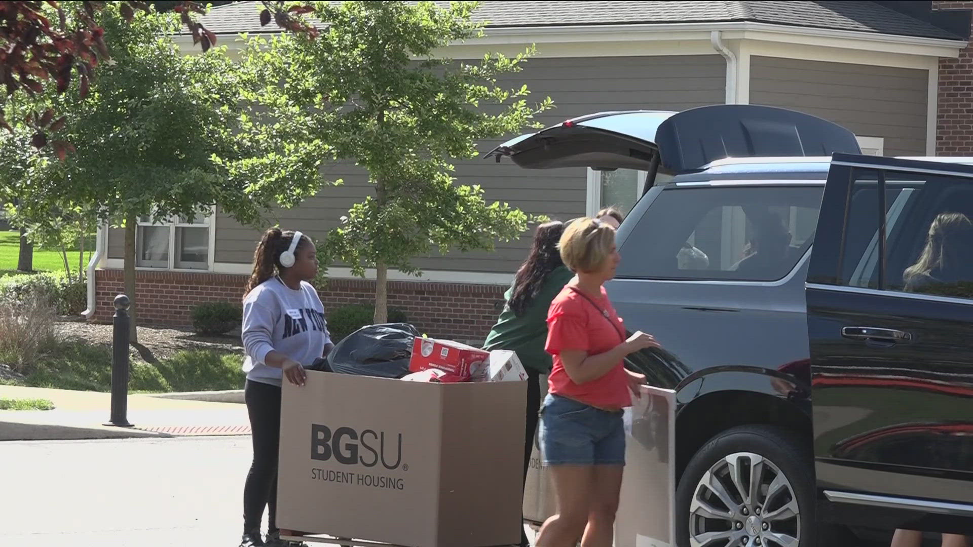 BGSU officials say that new student enrollment numbers are up by 22% compared to two years ago, and that this year is a record number for enrollment.